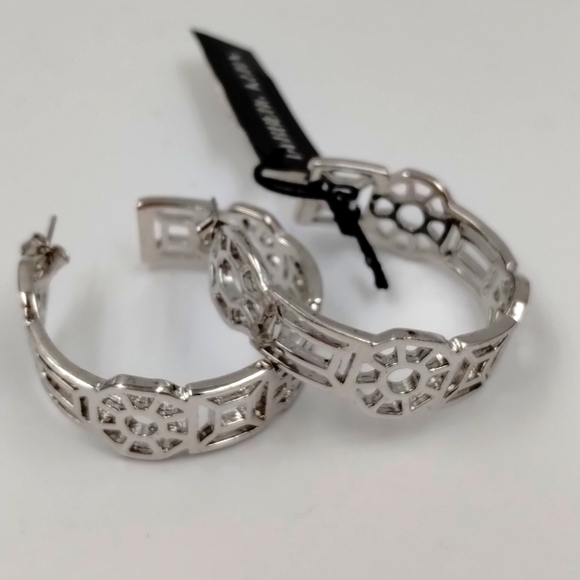 Dyrberg Kern Jewelry - Dyrberg Kern Hoop Earrings Silver Stainless Steel